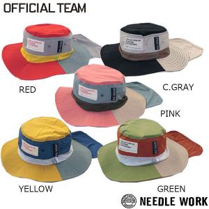 ニードルワーク（NEEDL WORK）OFFICIAL TEAM　SAFARI　HAT　サファリハット 帽子(S・M・L）｜attackone