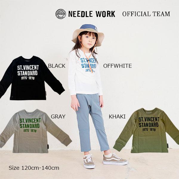 ニードルワーク（NEEDL WORK）OFFICIAL TEAM　ヴィンセント　ロゴ　プリント　長袖...
