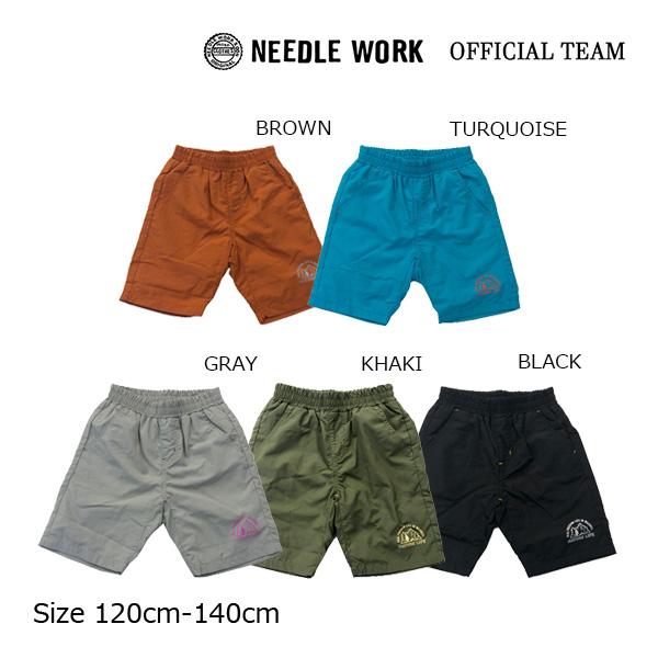 ニードルワーク（NEEDL WORK）OFFICIAL TEAM　水陸両用　マウンテン　ショート　パ...