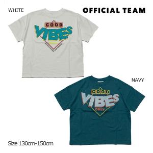 ニードルワーク（NEEDL WORK）OFFICIAL TEAM　ビックロゴプリント　半袖Tシャツ　（130cm・140cm・150cm）｜attackone