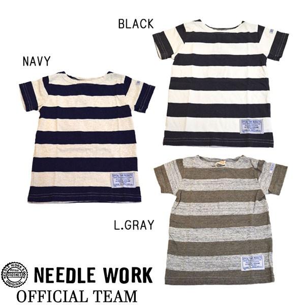 ニードルワーク（NEEDL WORK）OFFICIAL TEAM　HEAVY BORDER T-SH...