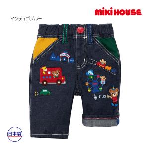 ミキハウス mikihouse プッチー テーマパーク７分丈パンツ (110cm120cm130cm）の商品画像