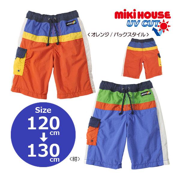 ミキハウス正規販売店/ミキハウス　mikihouse　マルチ切り替え　サーフパンツ（120cm・13...
