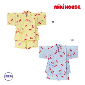 ミキハウス正規販売店/ミキハウス　mikihouse　うさこ　金魚柄甚平スーツ(80cm・90cm）｜attackone