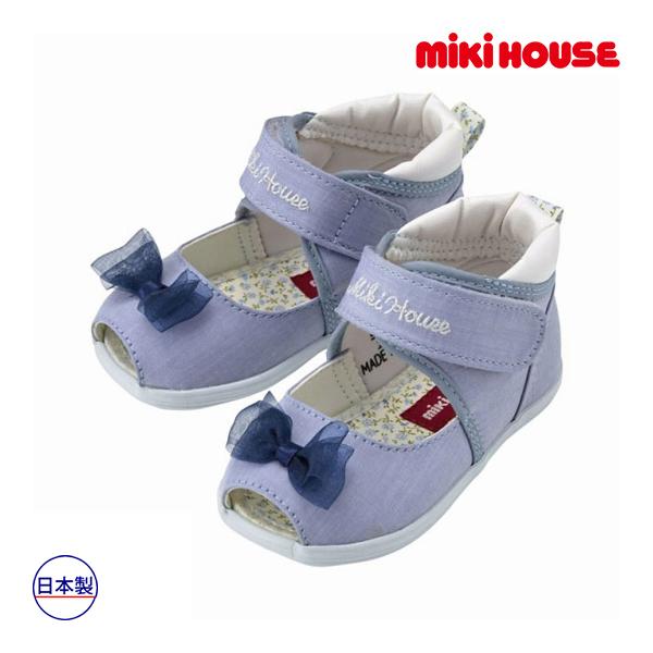 ●取り寄せ商品●ミキハウス　mikihouse　ベビーサンダル ( 12.5cm 13cm 13.5...