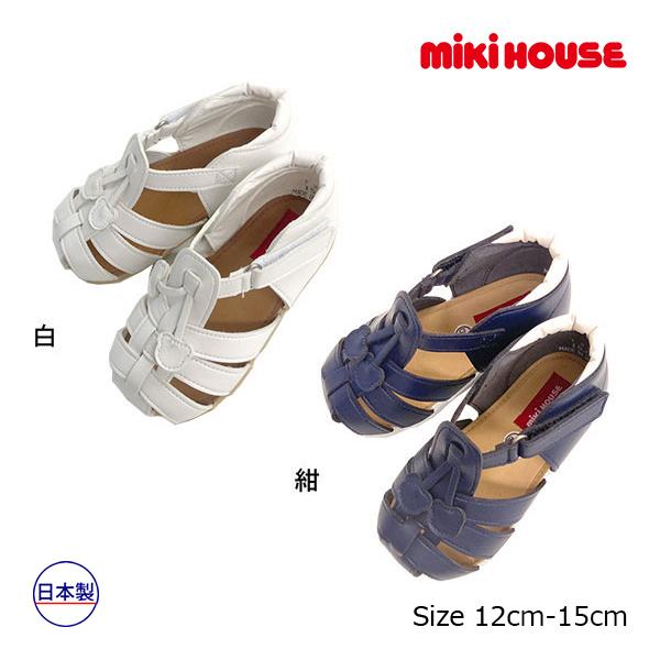 ●20％OFFセール●ミキハウス　mikihouse　ベビーサンダル  サマーシューズ ( 12cm...