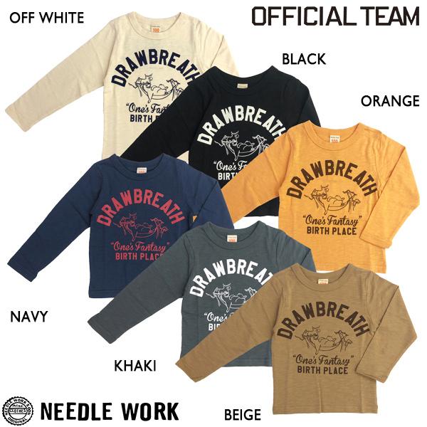 ニードルワーク（NEEDL WORK）OFFICIAL TEAM DRAW BREATH T-SHI...