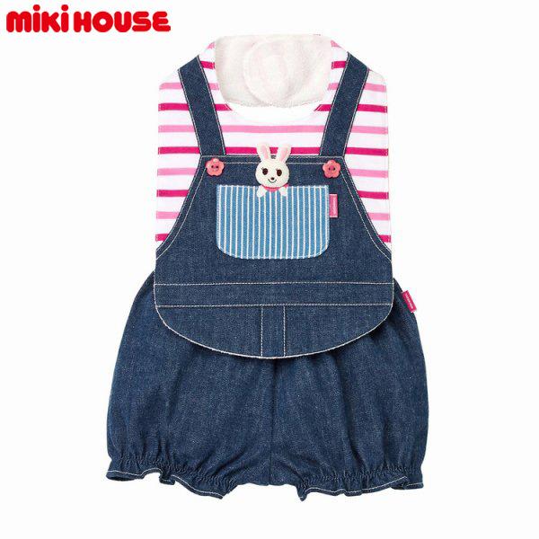 ミキハウス正規販売店/ミキハウス　mikihouse　うさこスタイ・ブルマセット(フリー（70-90...