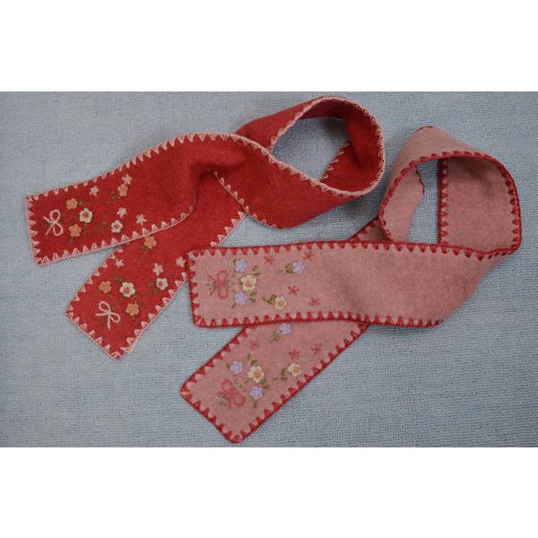 スーリー　Souris　ミックスフリースマフラー