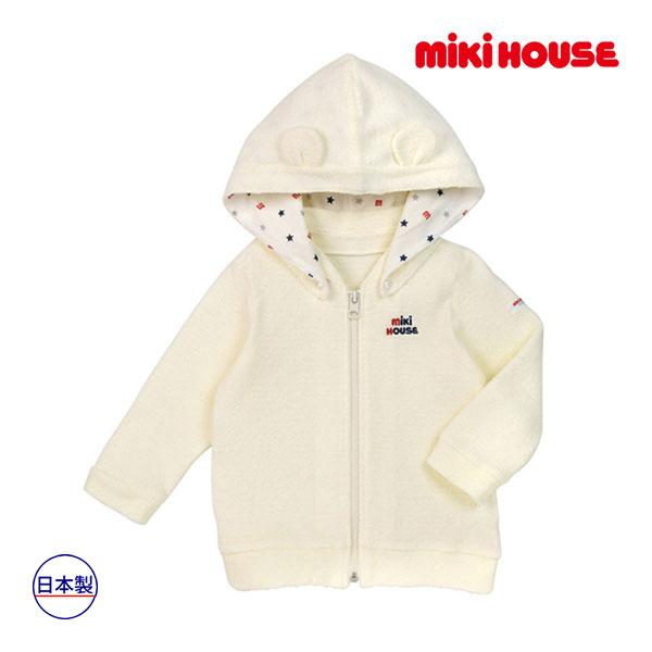 ミキハウス ベビー mikihouse　パーカー(Ｓ(70-80cm)・Ｍ(80-90cm)）アウト...
