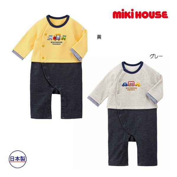 ●30％OFFセール●ミキハウス　mikihouse　カバーオール(70cm・80cm）アウトレット...