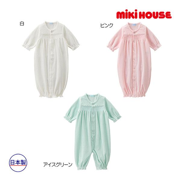 ●取り寄せ商品●ミキハウス ベビー mikihouse　ベロア　ツーウェイオール（50-60cm）