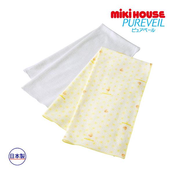 ●取り寄せ商品●ミキハウス　mikihouse　ベビー　ガーゼタオルセット　男の子　女の子　（サイズ...