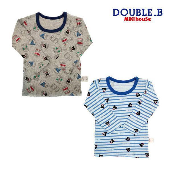 ミキハウス正規販売店/ミキハウス　ダブルビー　mikihouse　Ｔシャツセット インナー 下着 肌...