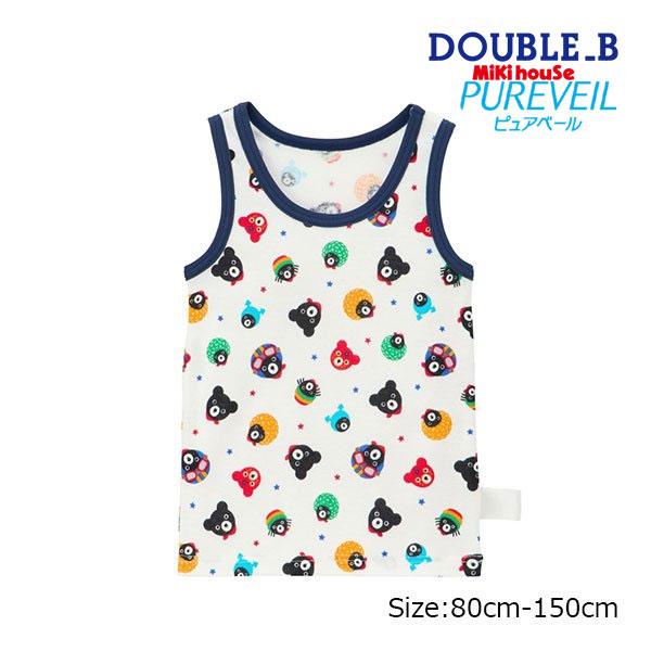 ●取り寄せ商品●ミキハウス　ダブルビー　mikihouse　タンクトップ　肌着　( 80・90・10...