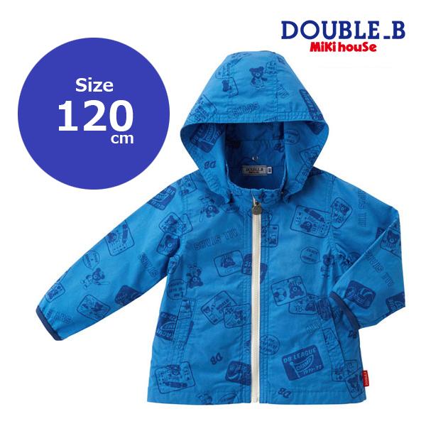 ミキハウス正規販売店/ミキハウス　ダブルビー　mikihouse　アメコミ風プリントジャンパー(12...