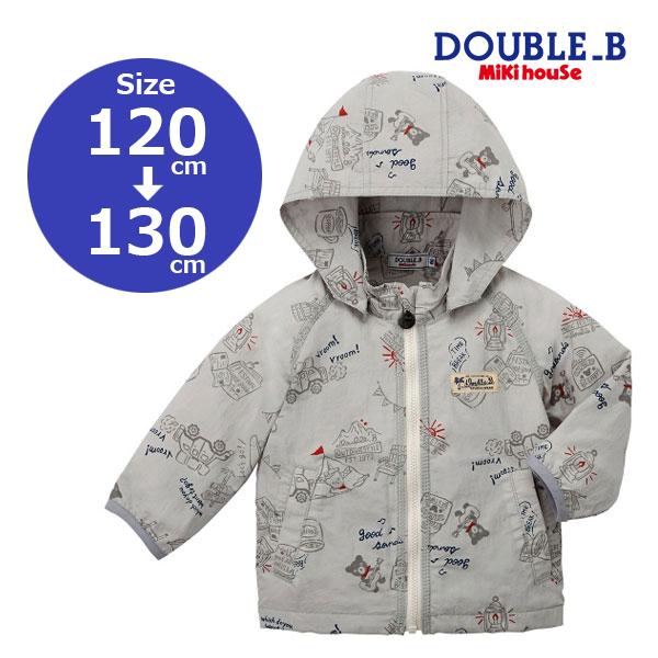 ミキハウス正規販売店/ミキハウス　mikihouse　ダブルビー　サマーフェス　総柄　ジャンパー(1...