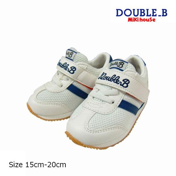 ●30%OFFセール●ミキハウス ダブルビー mikihouse Bくん スポーティーシューズ スニ...