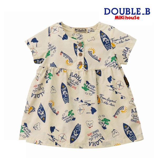 ミキハウス正規販売店/ミキハウス ダブルビー mikihouse ワンピース（110cm・120cm...