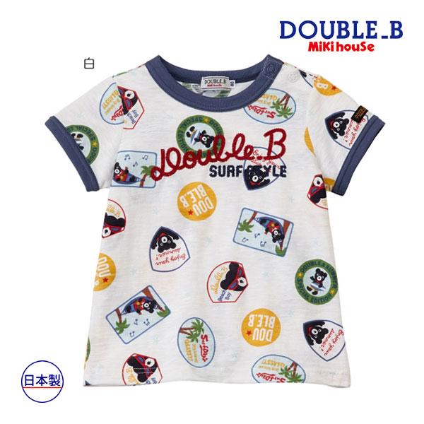 ●40％OFFセール●ミキハウス　ダブルビーmikihouse　DBサマーフェスモチーフ　半袖Tシャ...