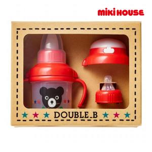 ミキハウス　ダブルビー　mikihouse　マグセット（替え乳首・スパウトマグ・ストローセット）（サイズ無し）