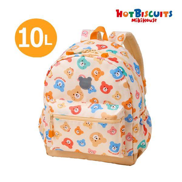 ミキハウス　ホットビスケッツ　mikihouse　カラフルビーンズ リュック　( Mサイズ　10リッ...