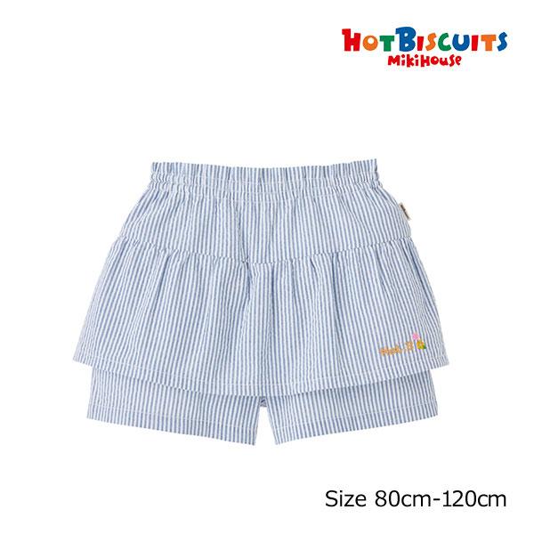 ミキハウス正規販売店/ミキハウス　ホットビスケッツ　mikihouse　キュロット　スカート(80c...