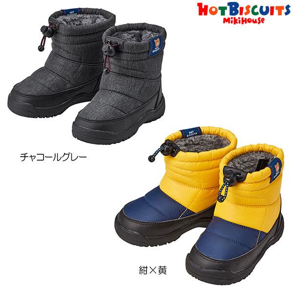 ●30％OFFセール●ミキハウス　ホットビスケッツ　mikihouse　スノーブーツ(14cm・15...