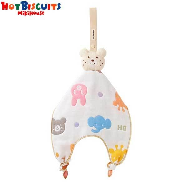 ●取り寄せ商品●ミキハウス　ホットビスケッツ　mikihouse　マスコットラトル(サイズ無し）ベビ...