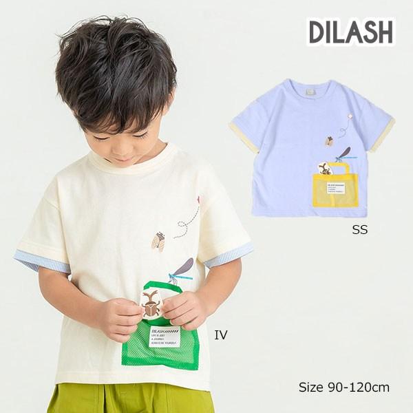 ディラッシュ　DILASH　昆虫　半袖　Tシャツ(90・100・110・120）子ども服　幼児　幼稚...
