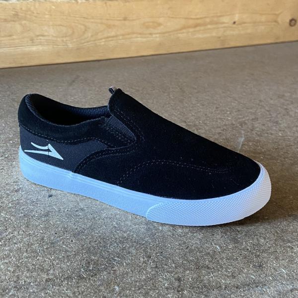 キッズ　LAKAI　ラカイ　スケートシューズ　OWEN KIDS　BLACK スエード　17.5cm