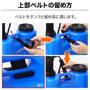 噴霧器 背負い式 手動 噴霧機 除草剤 背負い...の詳細画像1