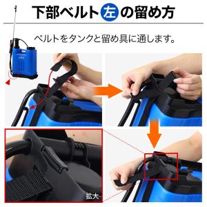 噴霧器 背負い式 手動 噴霧機 除草剤 背負い...の詳細画像2