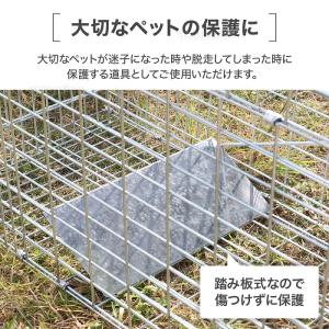 箱罠 捕獲器 猫 アニマルキャッチャー アニマ...の詳細画像5