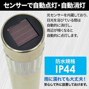 ガーデンライト ソーラー ポールライト 外講 ...の詳細画像2
