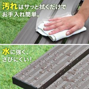 縁台 アルミベンチ 縁側 踏み台 アルミステッ...の詳細画像4