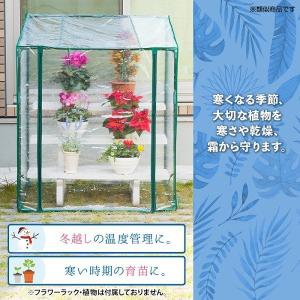 ビニールハウス 家庭用 温室 ビニール温室 温...の詳細画像2
