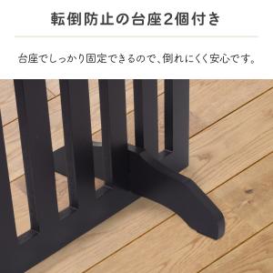 ペットゲート 木製 置くだけ 高さ60 室内 ...の詳細画像5
