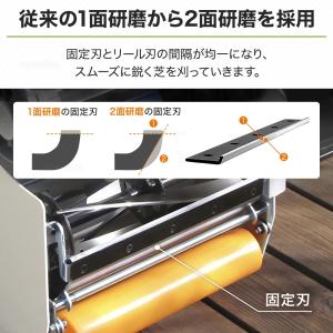 電動芝刈り機 リョービ リール式 家庭用 手押...の詳細画像4