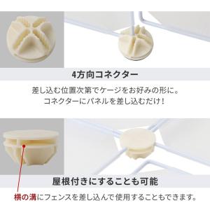 ペットフェンス ドア付き 13枚 70×50c...の詳細画像2