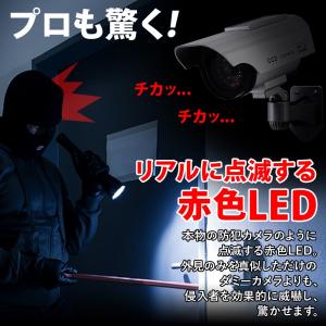 ダミーカメラ 屋外 ソーラー 防犯カメラ ダミ...の詳細画像1