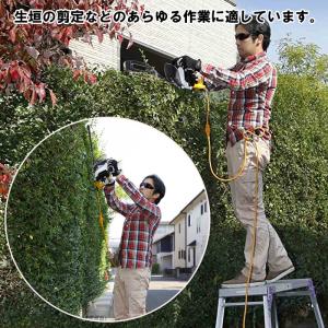 ヘッジトリマー 刈込幅360mm 電動バリカン...の詳細画像3