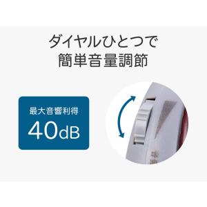 集音器 高齢者 耳穴式 音質切り替え機能 電池...の詳細画像3