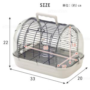 鳥かご ケージ 小型 持ち運び コンパクト 小...の詳細画像5