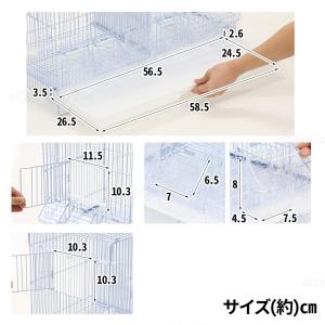 鳥かご 鳥籠 ケージ おしゃれ 多頭飼い 大型...の詳細画像5