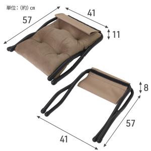 オットマン 足置き スツール フットレスト 足...の詳細画像5