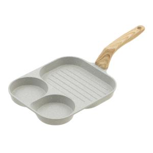 仕切りフライパン 目玉焼きフライパン 3in1...の詳細画像4