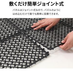 人工芝 下敷き 水はけマット 水はけ 人工芝マ...の詳細画像2