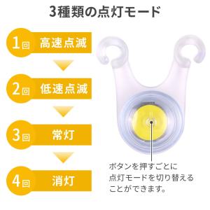 ロープライト LED 10個セット テント タ...の詳細画像3