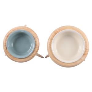 フードボウル 猫 皿 犬 陶磁器 高め ネコ ...の詳細画像5